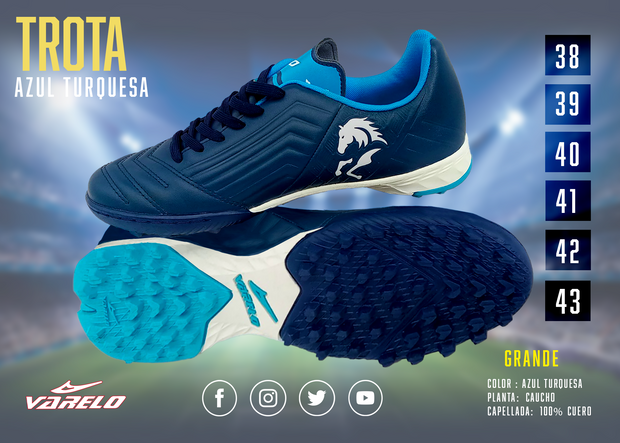 ZAPATILLAS VARELO TROTTA – Máxima Tracción en Grass Sintético